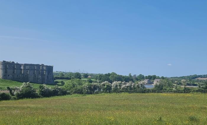 Carew Castle and Tidal Mill in Pembrokeshire